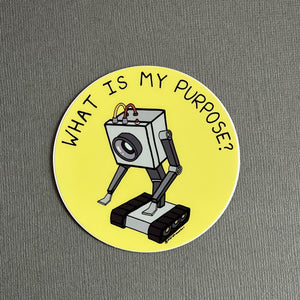 Existential Butter Crisis Sticker