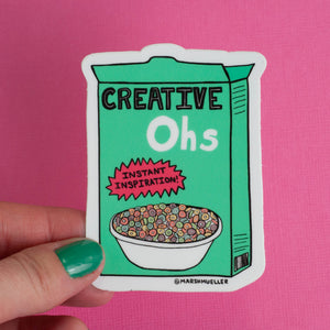Creative Ohs Sticker