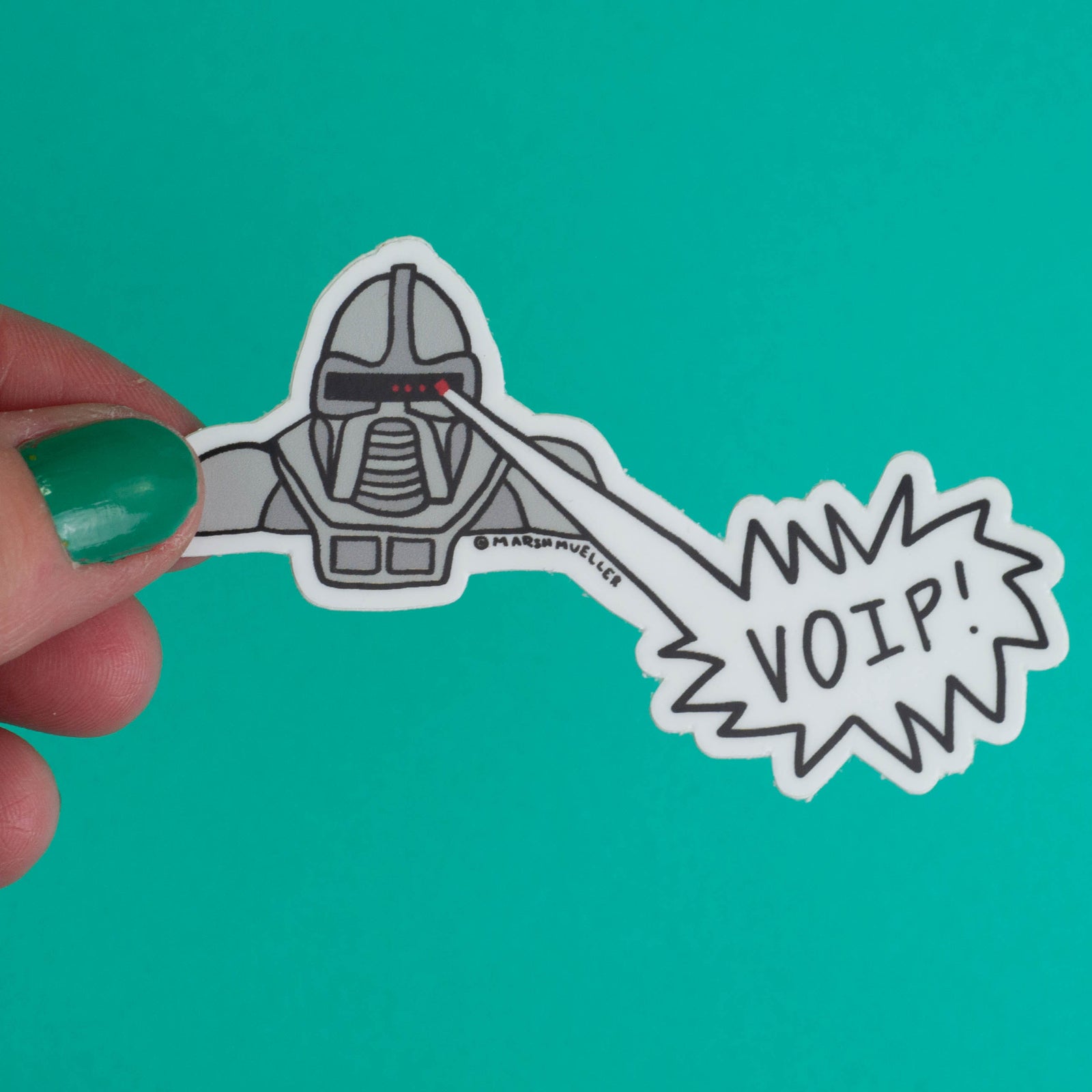 Cylon Zap! Sticker