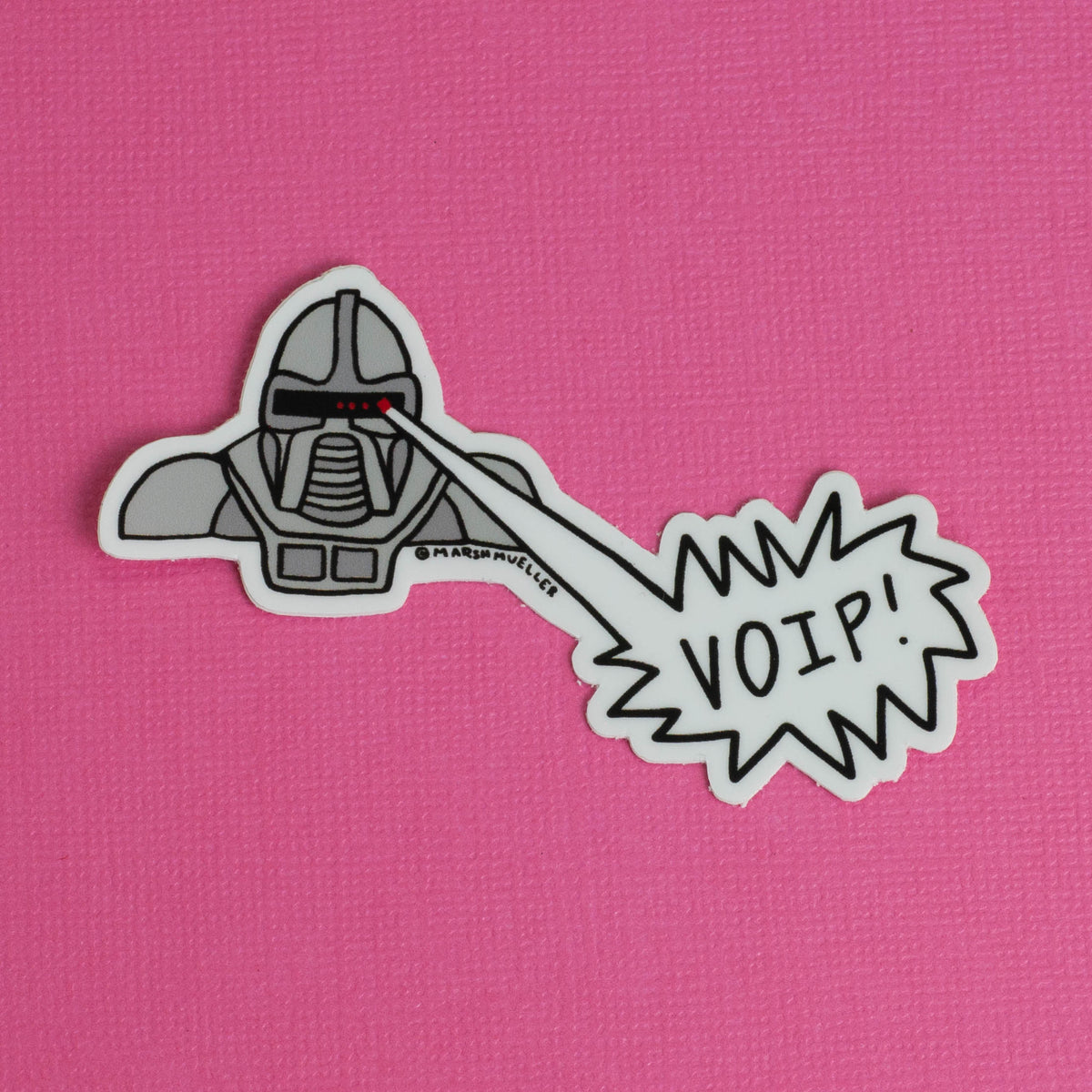 Cylon Zap! Sticker