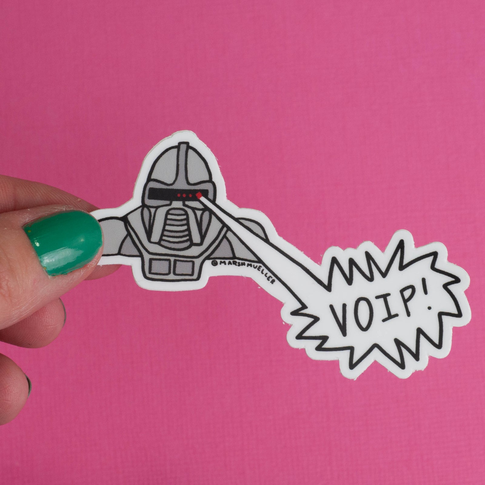 Cylon Zap! Sticker
