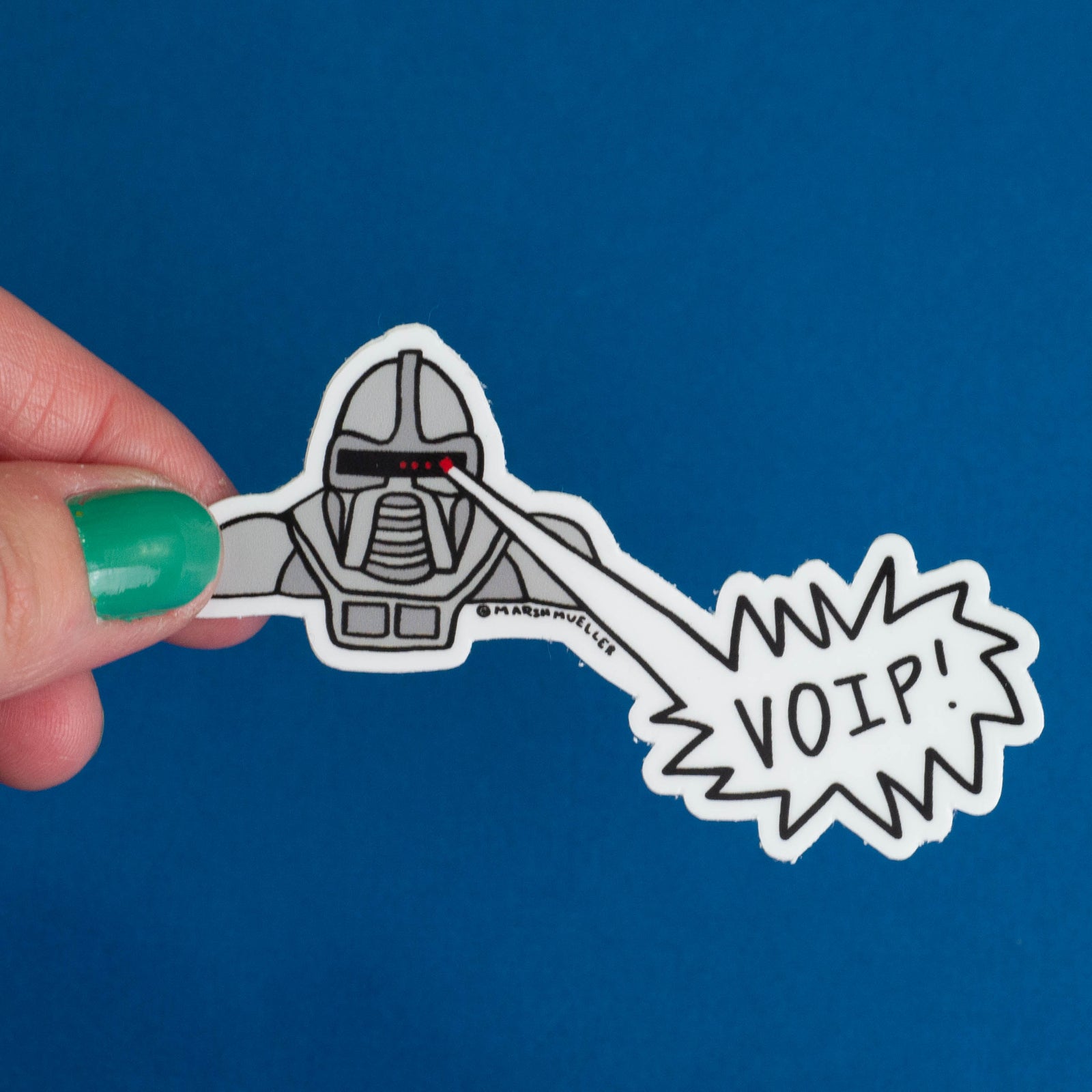 Cylon Zap! Sticker