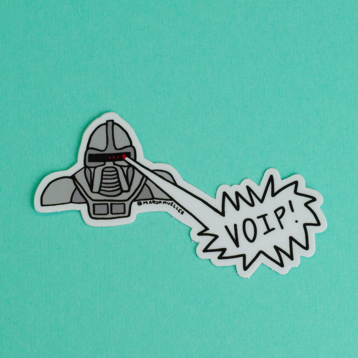 Cylon Zap! Sticker