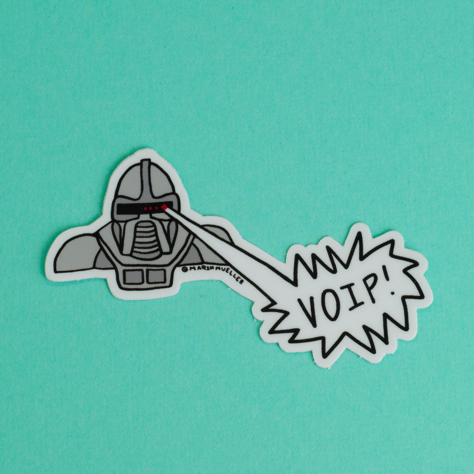Cylon Zap! Sticker