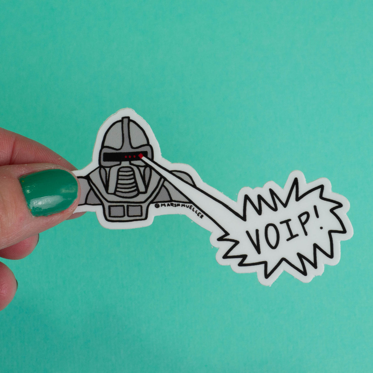 Cylon Zap! Sticker