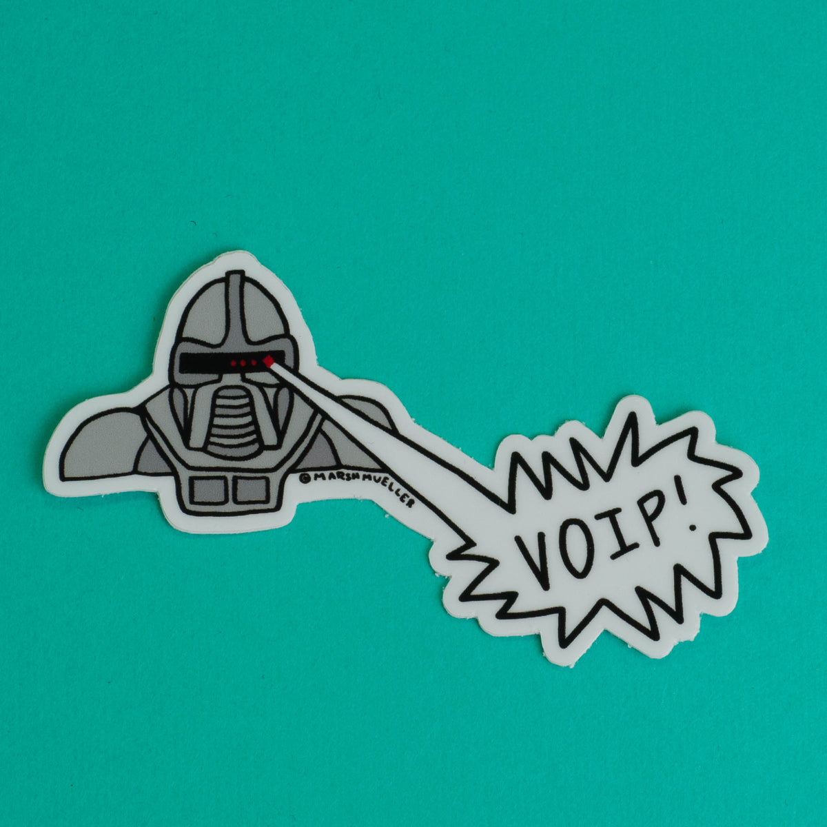 Cylon Zap! Sticker