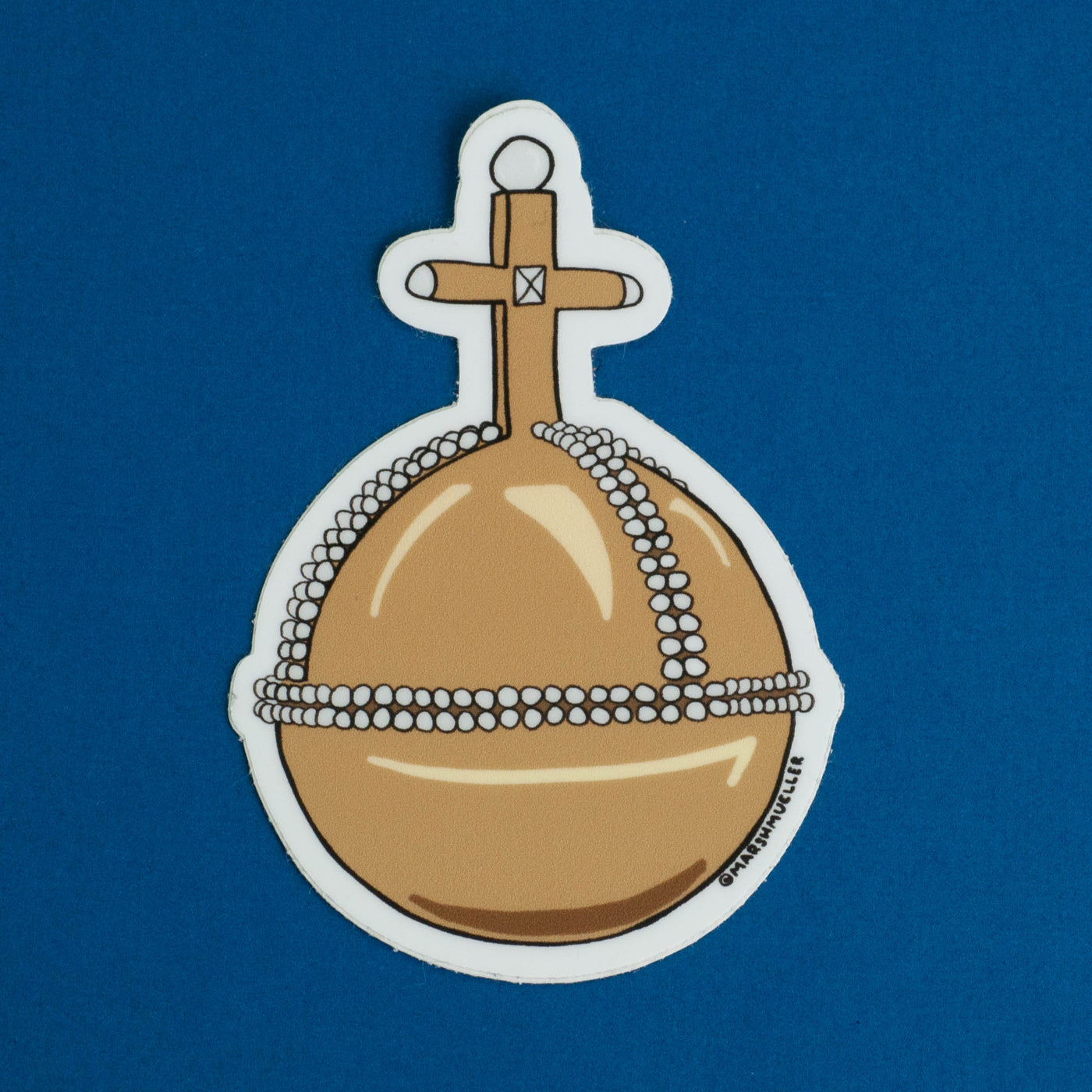 Holy Hand Grenade Sticker - hollymarshmallow