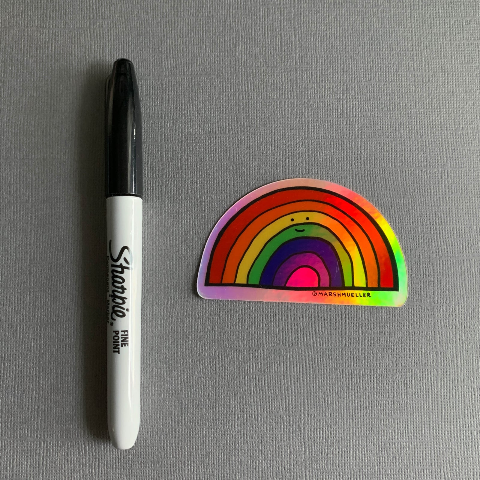 Holographic Rainbow Sticker