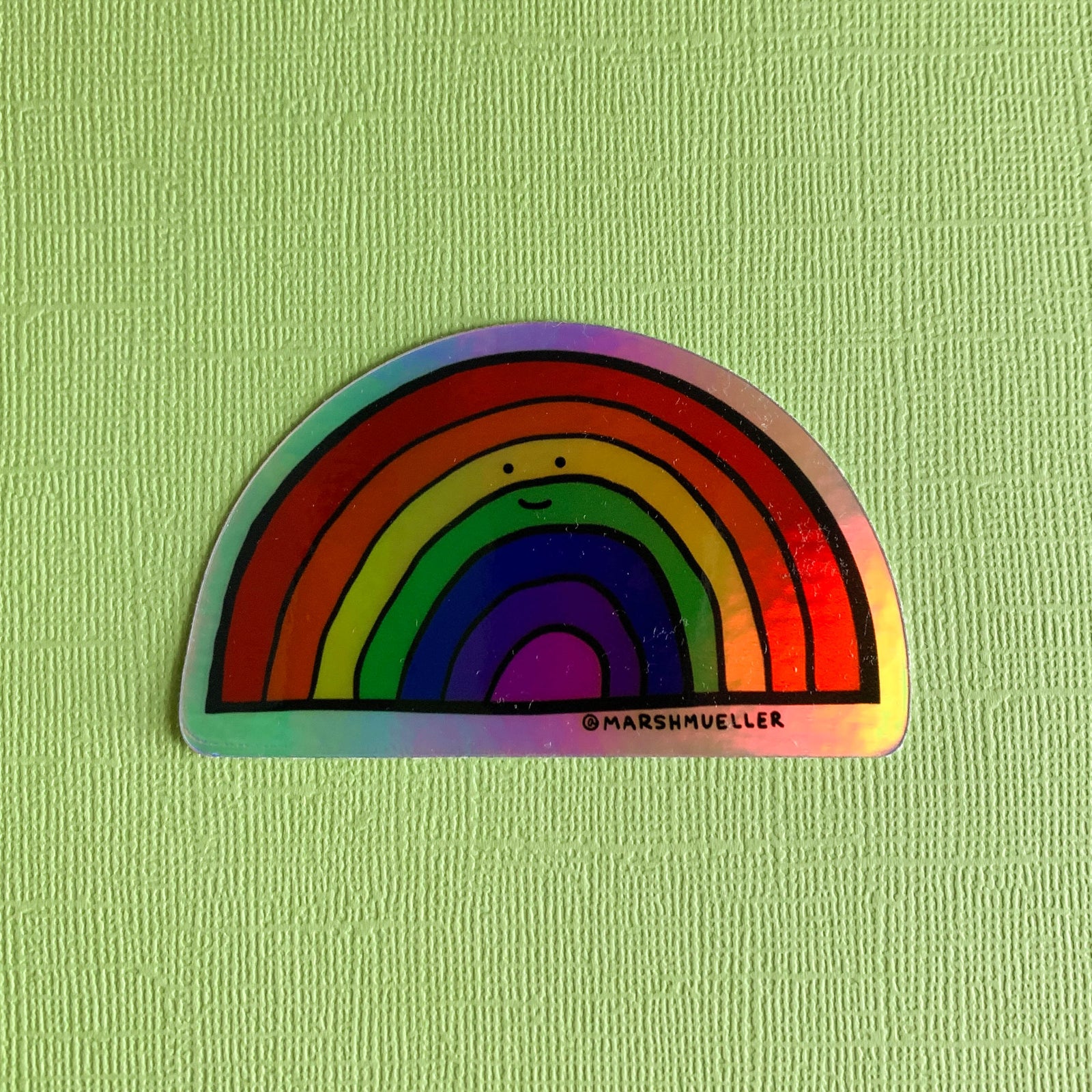 Holographic Rainbow Sticker