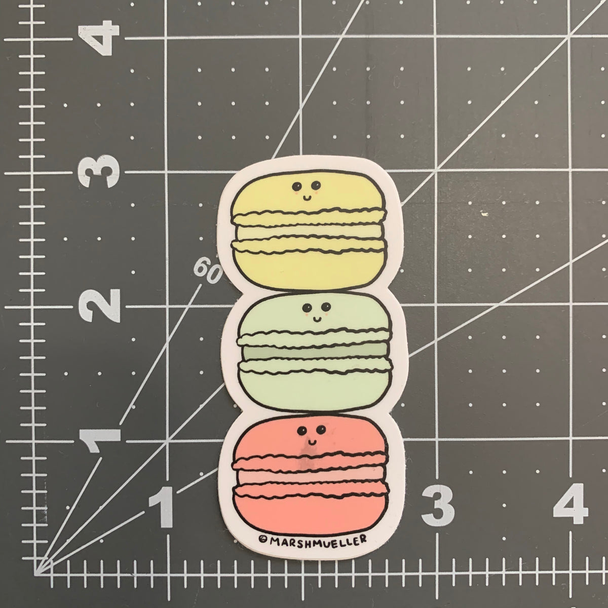 Cute Macarons Sticker