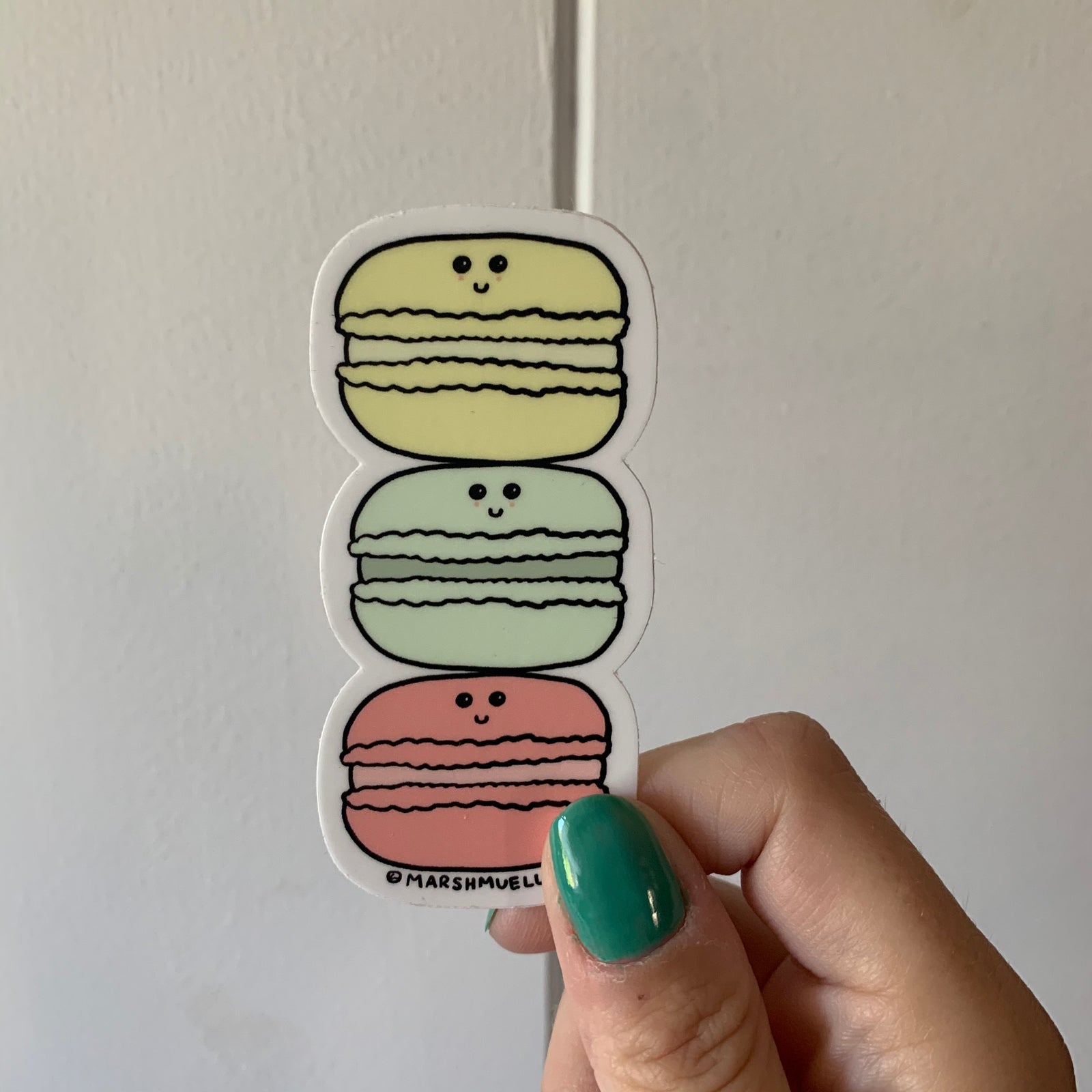 Cute Macarons Sticker