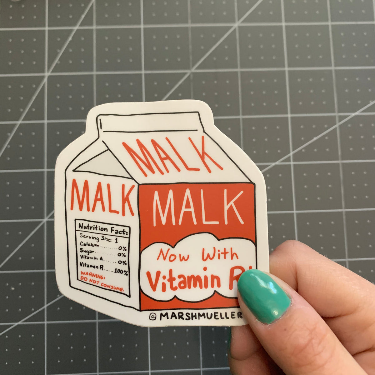 Malk Sticker