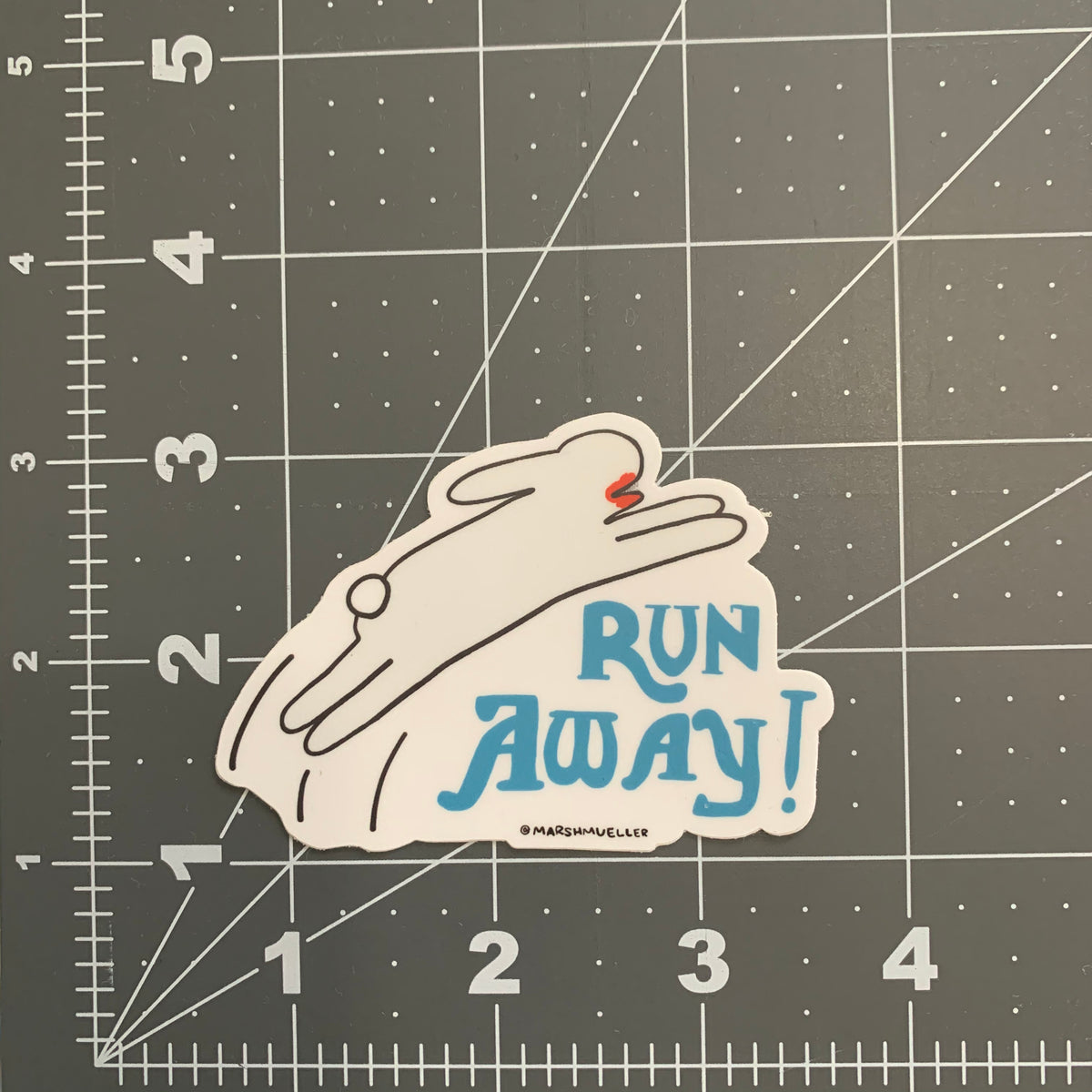 Killer Rabbit Sticker