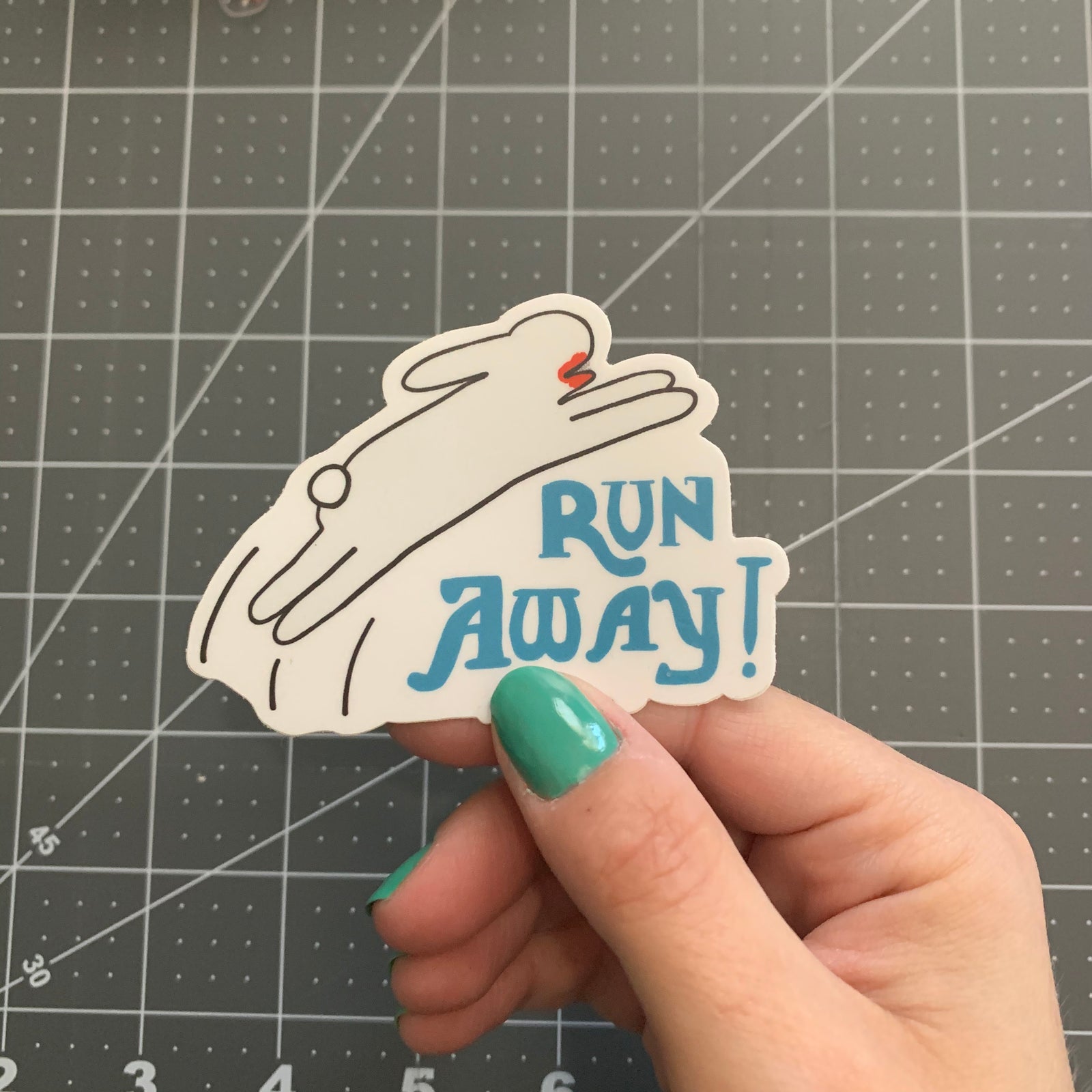 Killer Rabbit Sticker