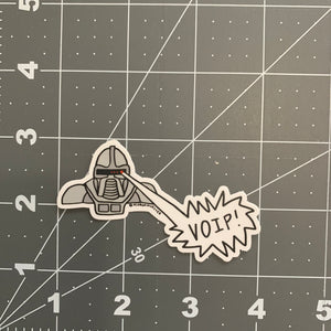 Cylon Zap! Sticker