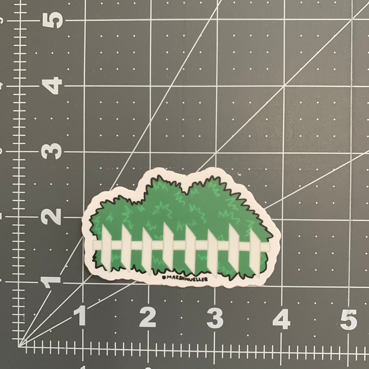 Shrubbery Sticker