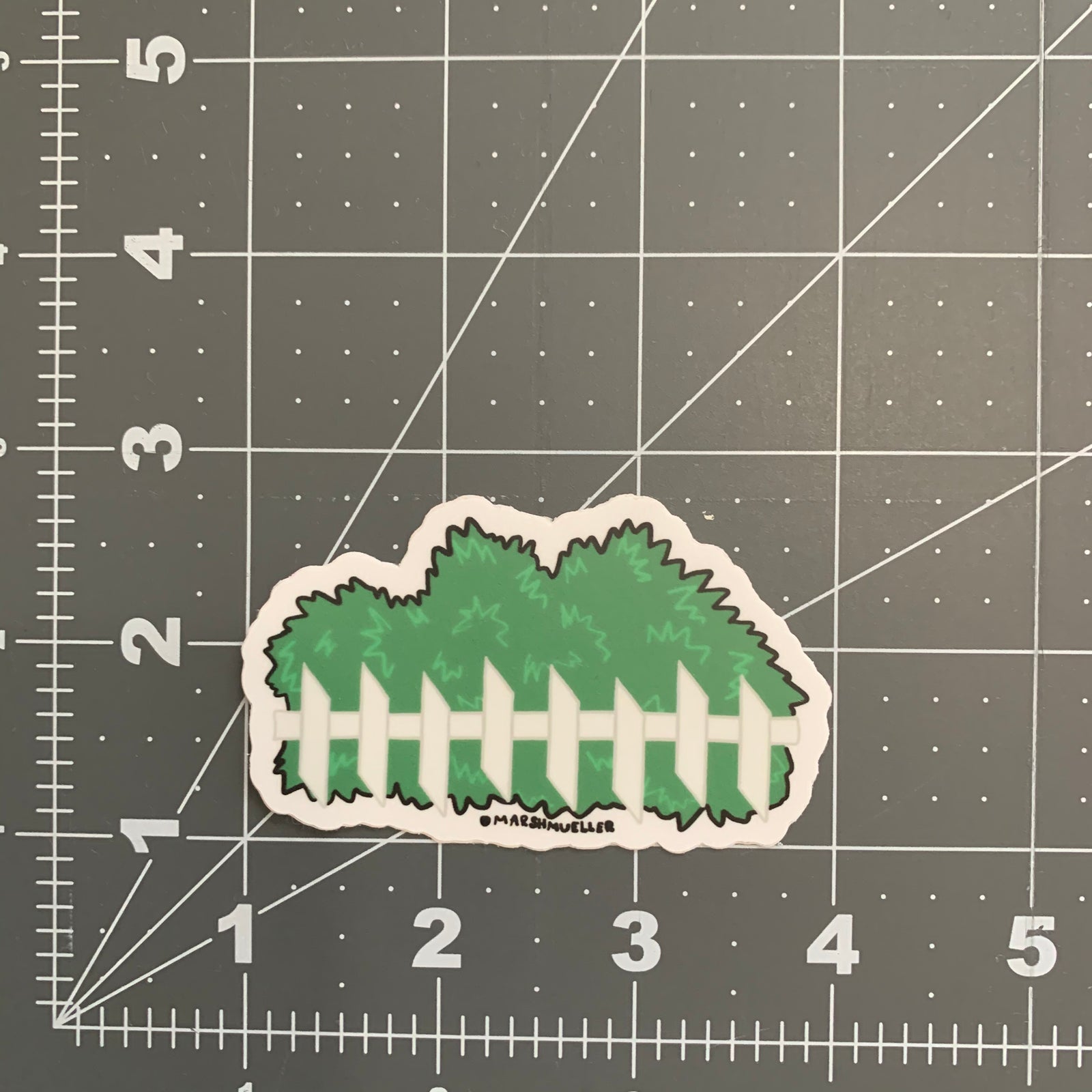 Shrubbery Sticker
