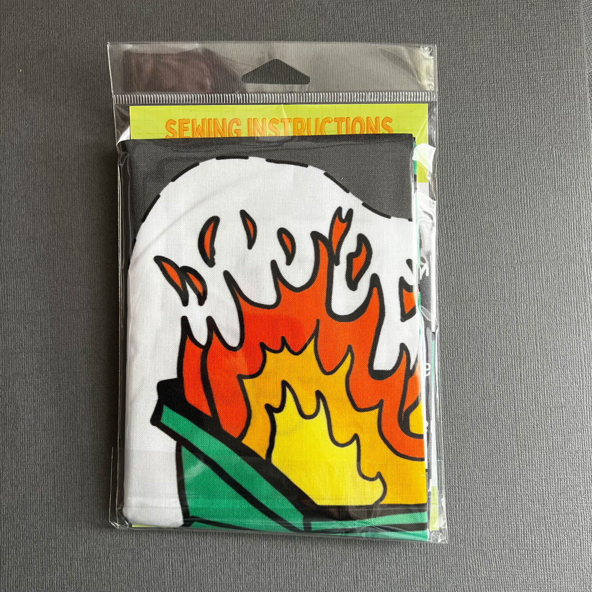 Dumpster Fire Plushie DIY Kit