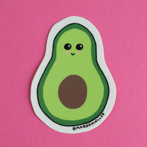 Cute Avocado Sticker