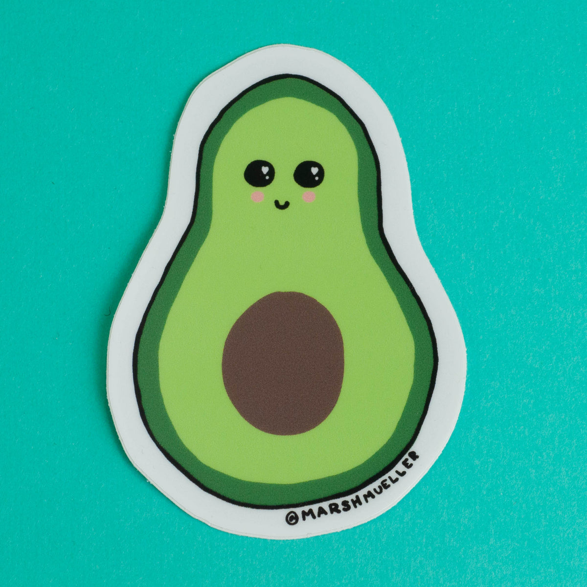 Cute Avocado Sticker