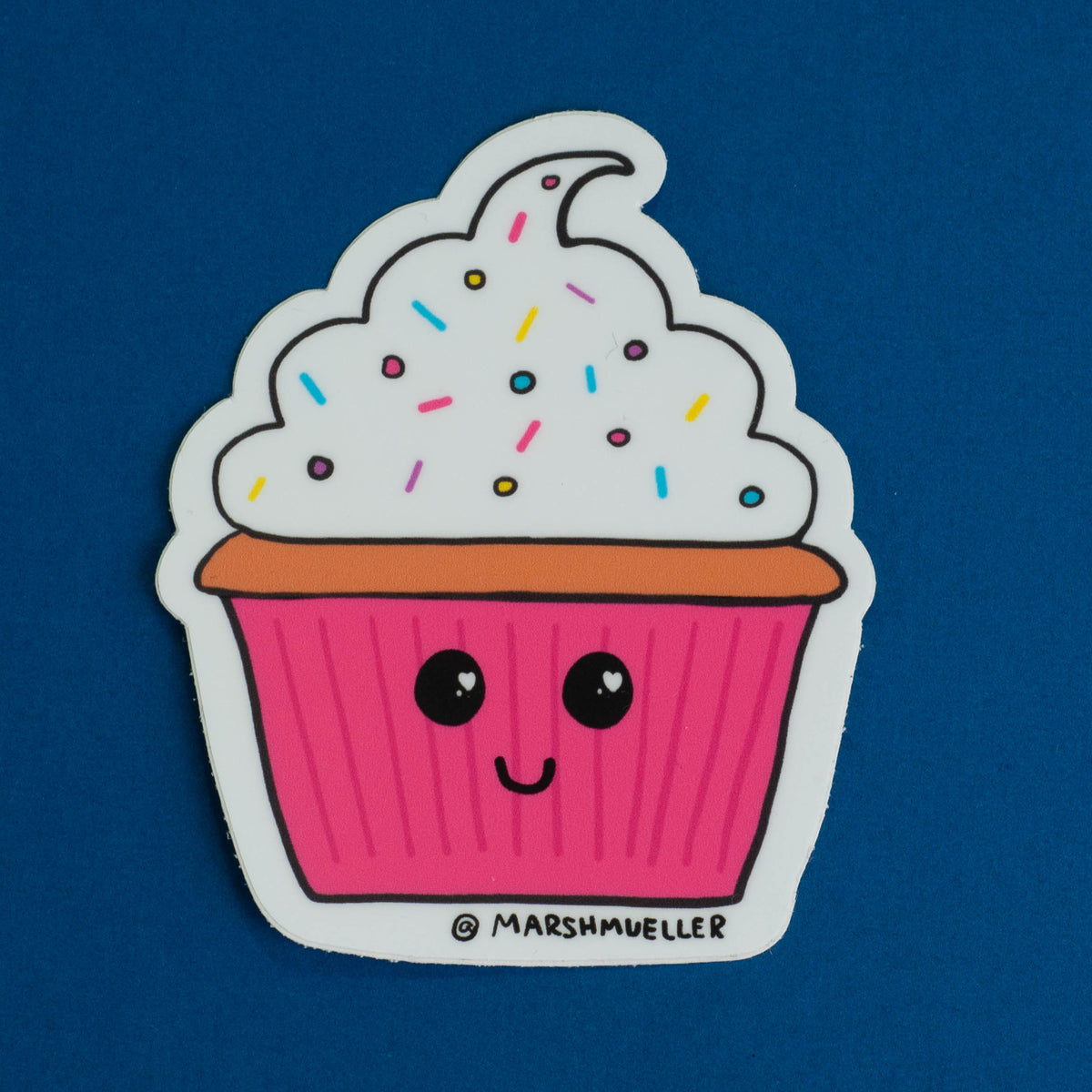 Cute Cupcake Sticker