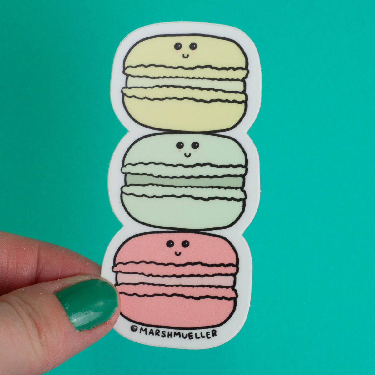 Cute Macarons Sticker
