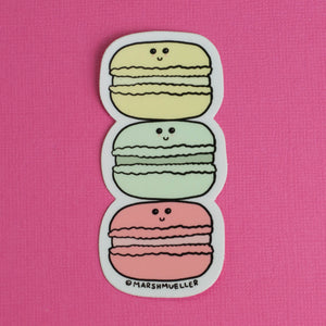 Cute Macarons Sticker