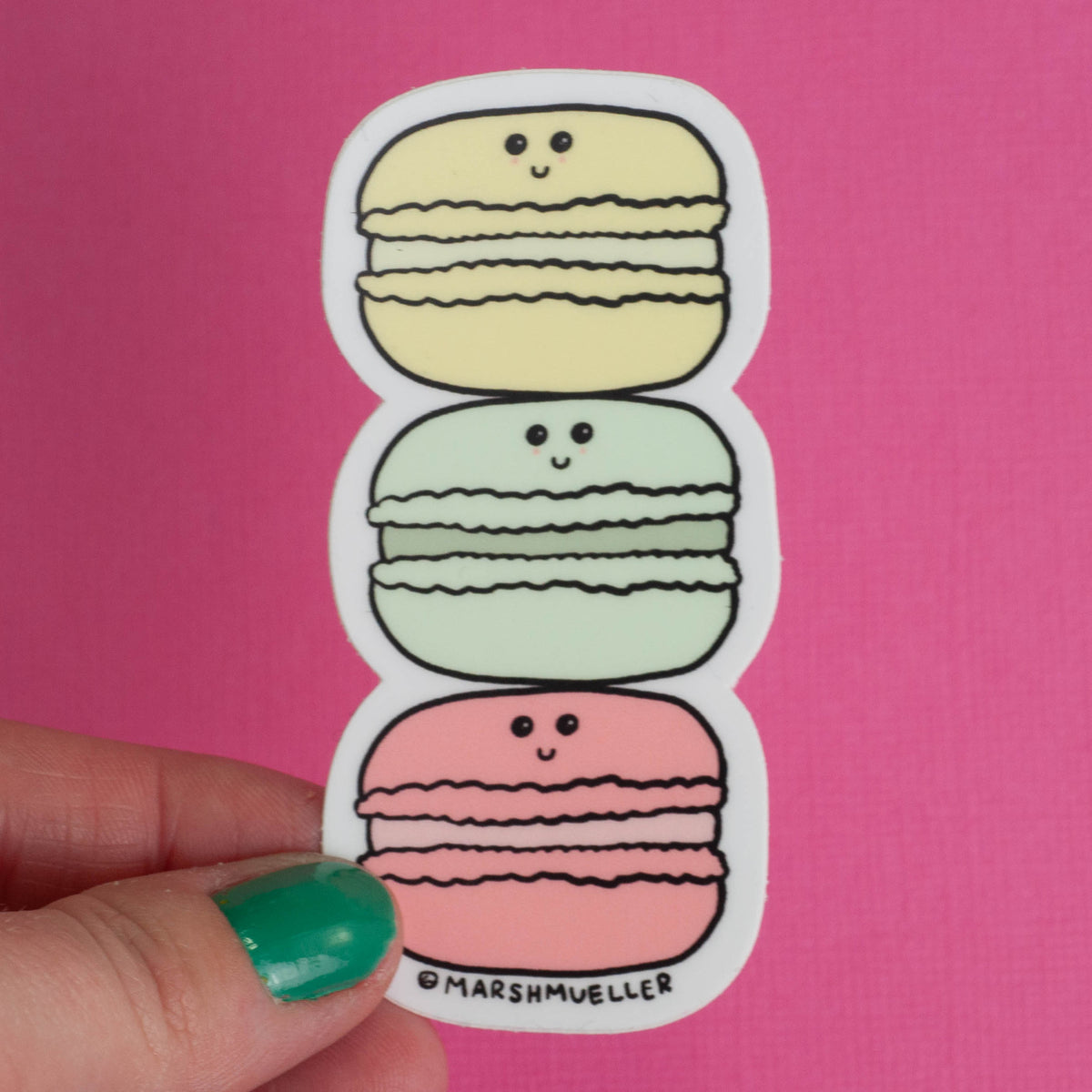 Cute Macarons Sticker
