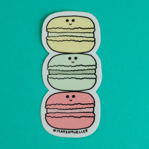 Cute Macarons Sticker