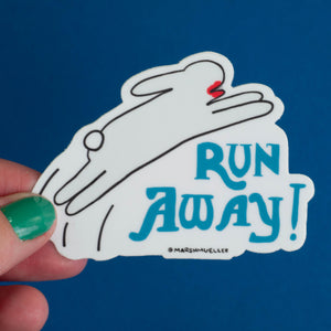 Killer Rabbit Sticker