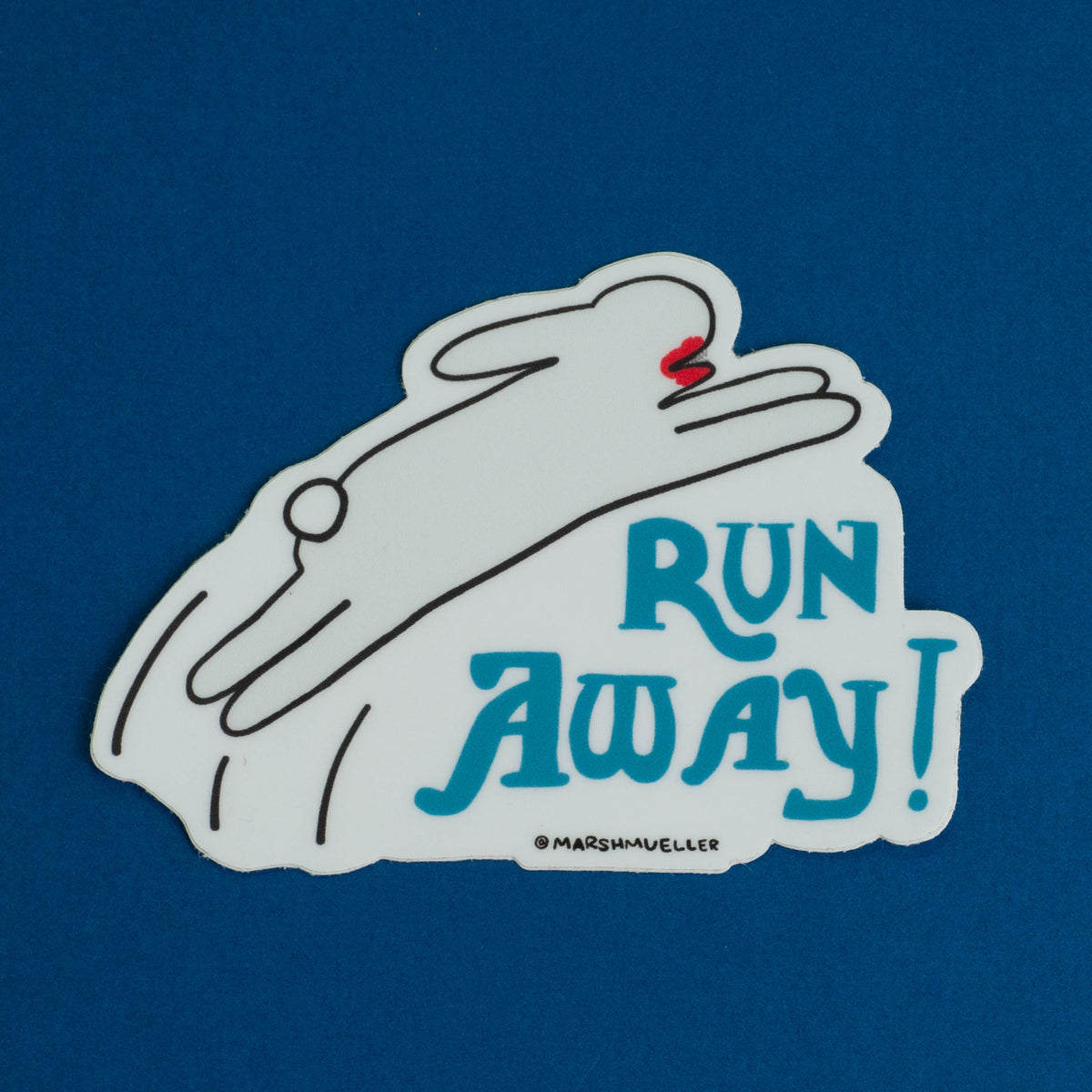 Killer Rabbit Sticker