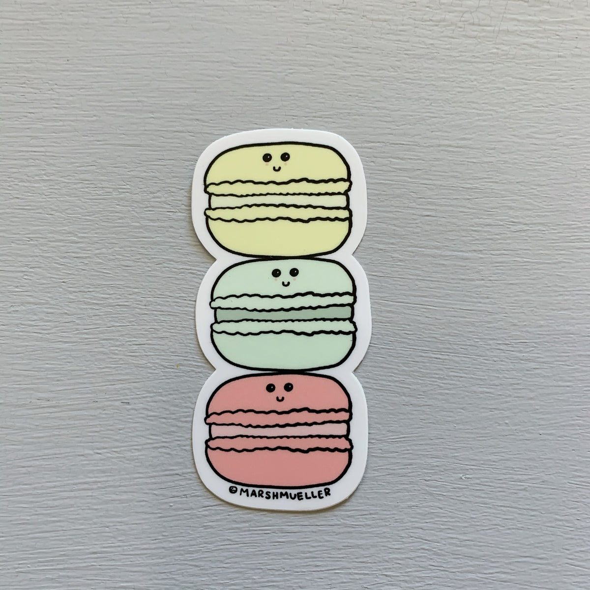 Cute Macarons Sticker