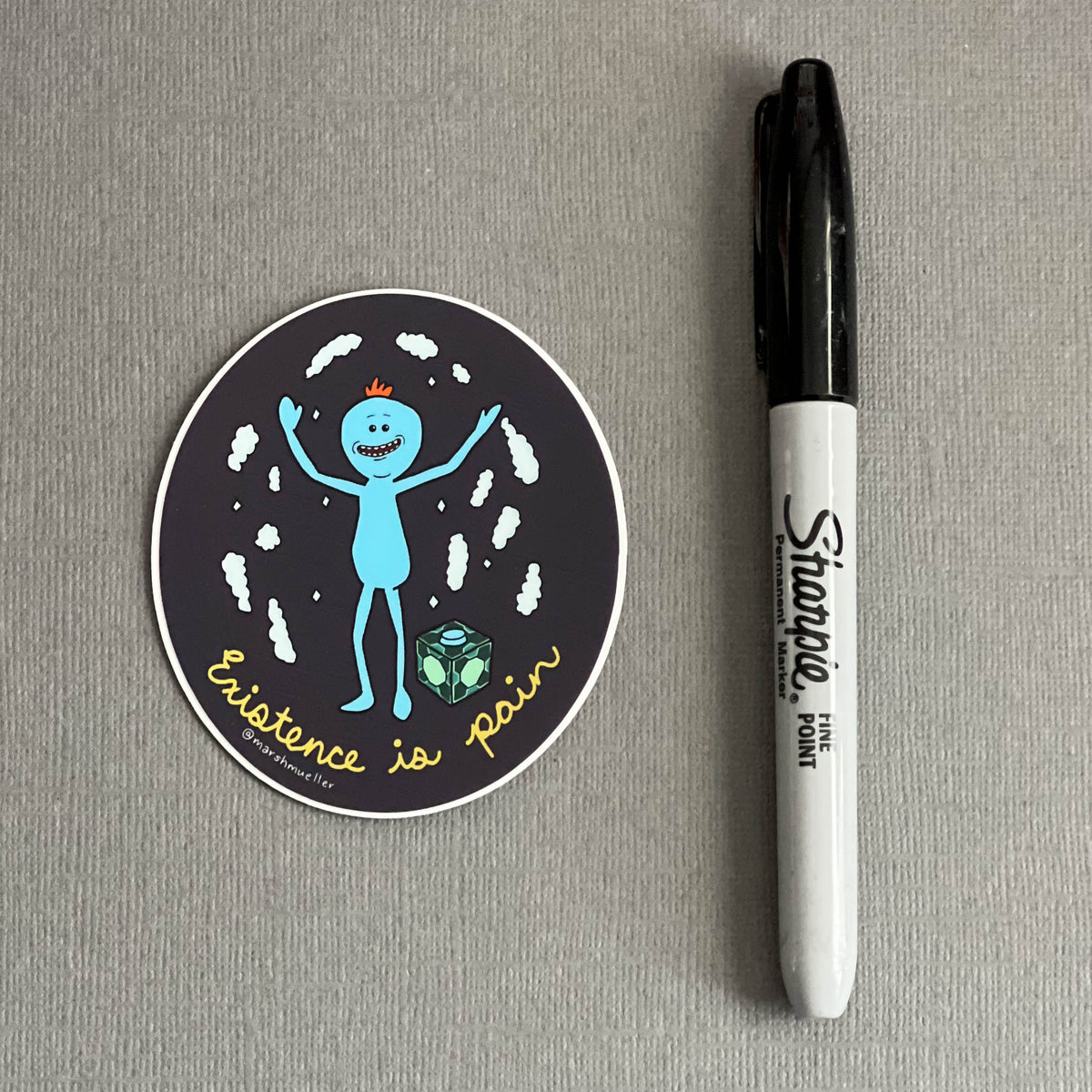 Existence is Pain Sticker