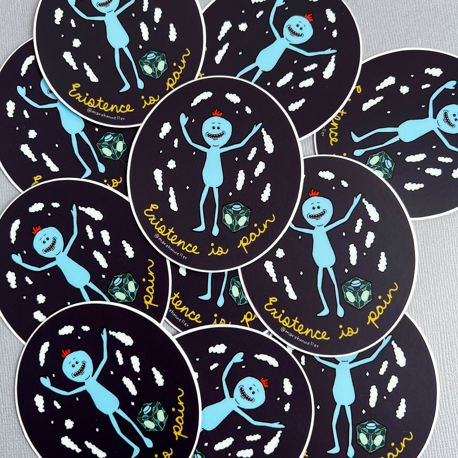 Existence is Pain Sticker