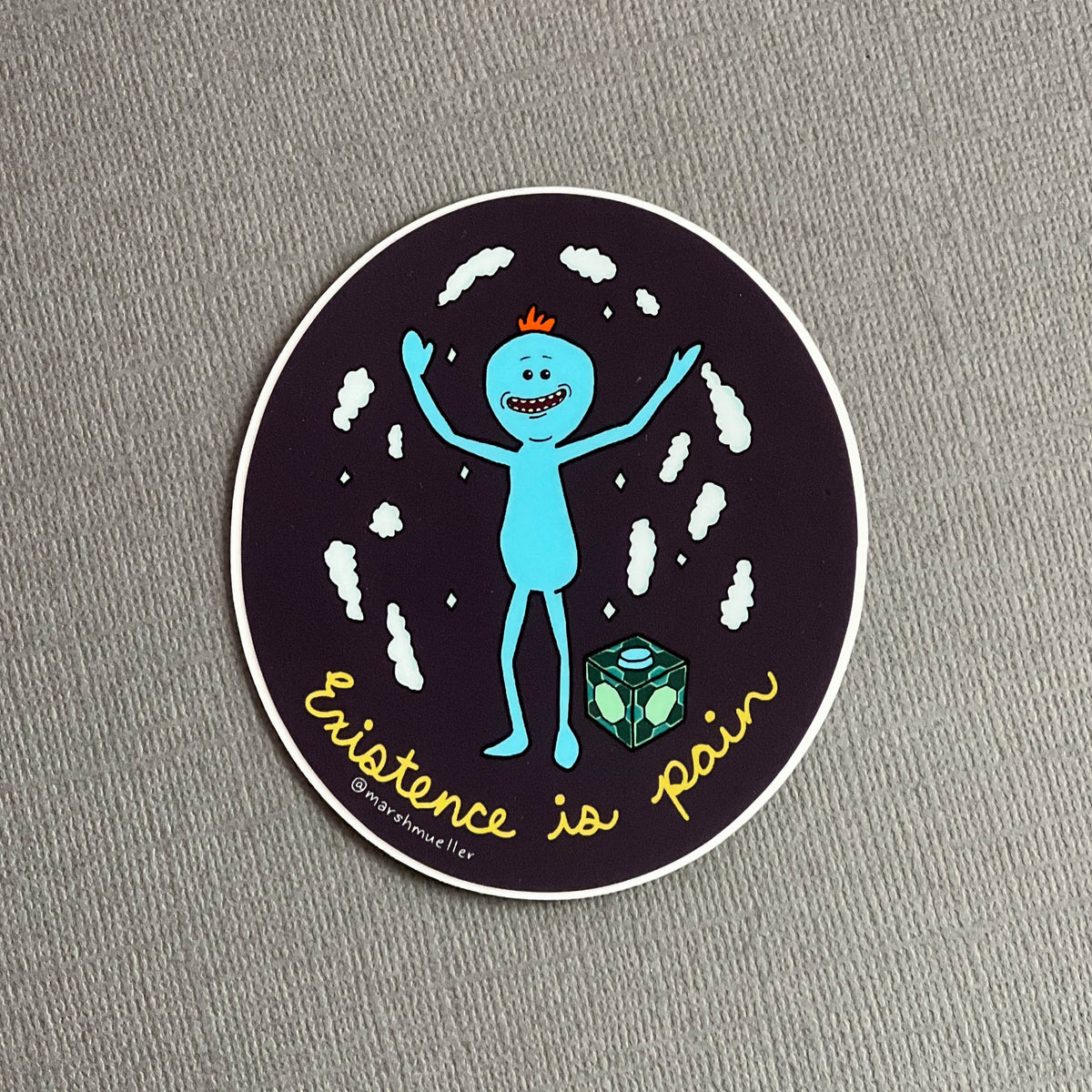 Existence is Pain Sticker