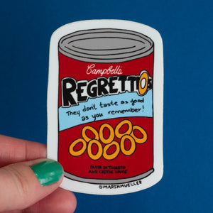 Regretti-os Sticker
