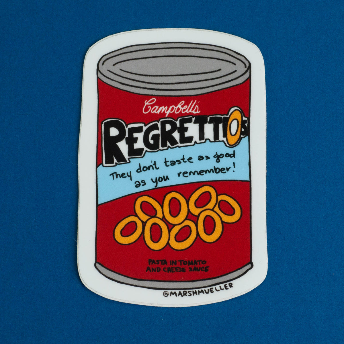 Regretti-os Sticker