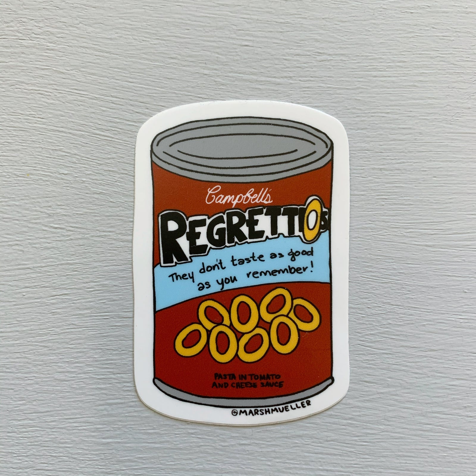 Regretti-os Sticker