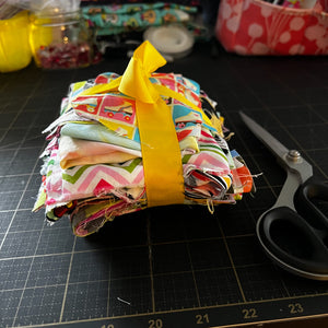 Multicolor Fabric Scrap Bundle No. 1 - 15.3 oz.