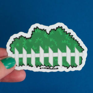 Shrubbery Sticker