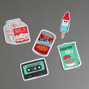 Throwback Sticker Bundle