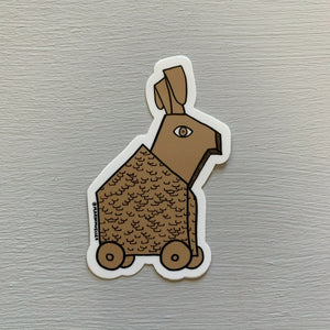 Trojan Rabbit Sticker