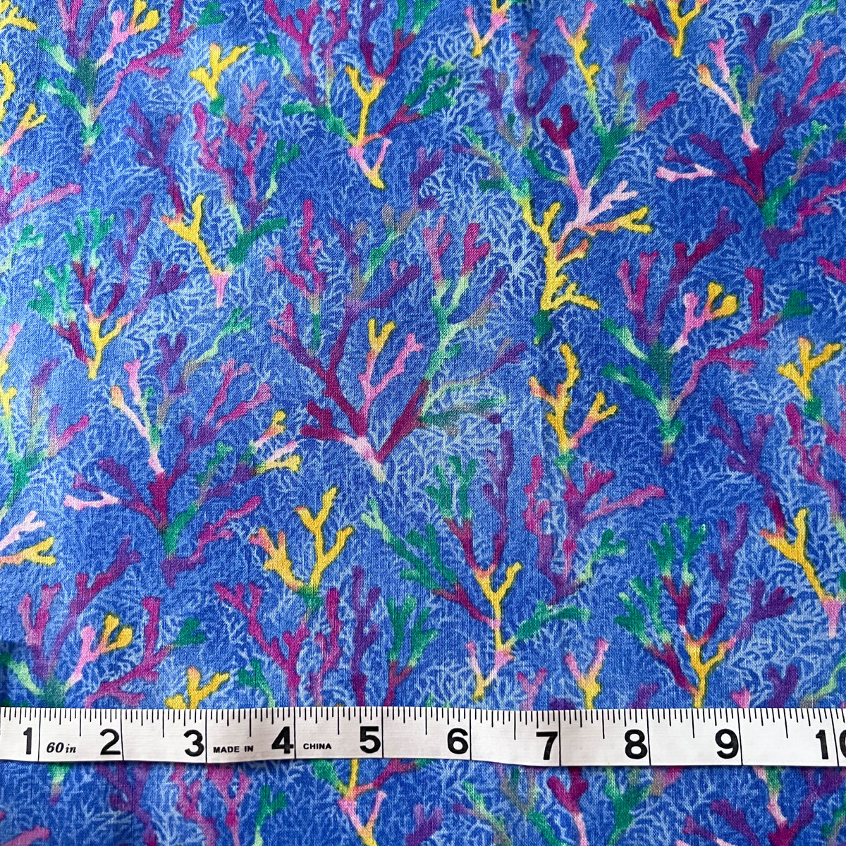 Coastal Reef Fabric by Paul Brent - Out of Print Fabric - 1 yard
