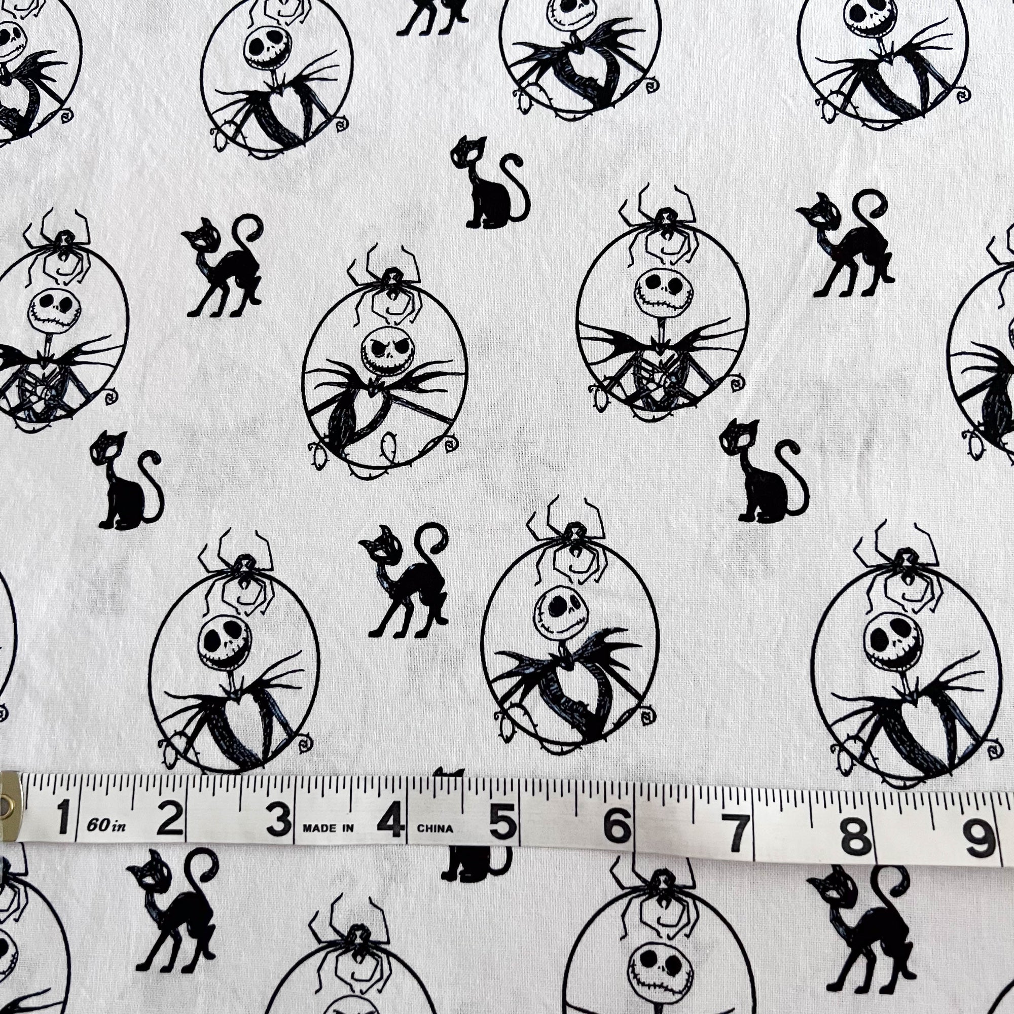 Nightmare Before Christmas Pumpkin Patch Fabric - Out of Print - 1 Yard